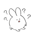 卑劣で邪悪な白いウサギ（個別スタンプ：31）