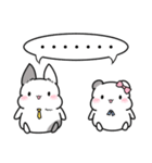 熊兎Bear rabbit 職場Lv.1-JP（個別スタンプ：26）