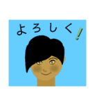 毎日使えるキュートスタンプmade of L.S.M.（個別スタンプ：21）