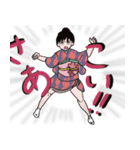 日本の女の子（個別スタンプ：2）