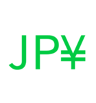 JP¥ スタンプ（個別スタンプ：6）