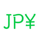 JP¥ スタンプ（個別スタンプ：13）