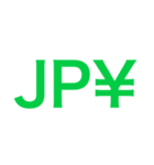 JP¥ スタンプ（個別スタンプ：15）