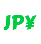 JP¥ スタンプ（個別スタンプ：21）