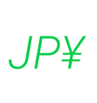JP¥ スタンプ（個別スタンプ：38）