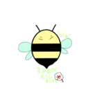 陽気なミツバチくん（個別スタンプ：4）