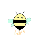 陽気なミツバチくん（個別スタンプ：5）