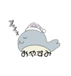MMM・くじらっら（個別スタンプ：3）