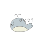 MMM・くじらっら（個別スタンプ：7）