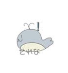 MMM・くじらっら（個別スタンプ：8）