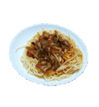 今日の夕食和食中華料理和食炒飯パスタ焼売（個別スタンプ：9）