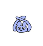 使いやすいスタンプ（うさぎとねこ）（個別スタンプ：16）