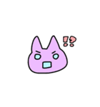 使いやすいスタンプ（うさぎとねこ）（個別スタンプ：24）