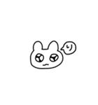 使いやすいスタンプ（うさぎとねこ）（個別スタンプ：35）