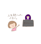 憂鬱な女の子（個別スタンプ：11）