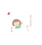 憂鬱な女の子（個別スタンプ：34）