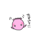 まあるいメンダコの日常(夏)（個別スタンプ：3）