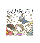 着物女子つや姫ちゃん お気軽編（個別スタンプ：40）