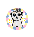 ミーアキャットの日常/Meerkat_Alice②（個別スタンプ：24）