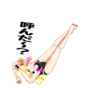 頑張る巫女お姉さん  HG 5（個別スタンプ：4）