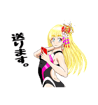 頑張る巫女お姉さん  HG 5（個別スタンプ：6）