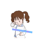 毎日優しい女の子のスタンプ（個別スタンプ：6）