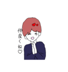 個性豊かなあいさつ（個別スタンプ：2）
