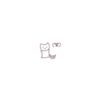 ^ .  ̫ . ^‬（個別スタンプ：19）