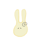 黄色いうさちゃん（個別スタンプ：8）