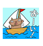 Juns の夏を楽しむ猫たち（個別スタンプ：34）