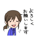 作業系女子（個別スタンプ：4）