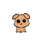 子犬の落書き（個別スタンプ：5）