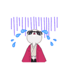 はかまパンくん赤（個別スタンプ：9）
