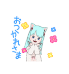 高校生 さらちゃん（個別スタンプ：3）