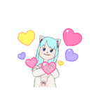 高校生 さらちゃん（個別スタンプ：5）