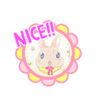 うさぎのルカ よく使うスタンプ(ネザー)（個別スタンプ：23）