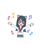 高校生になった人間ラブちゃん（個別スタンプ：13）