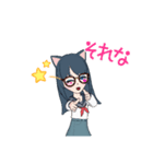 高校生になった人間ラブちゃん（個別スタンプ：15）