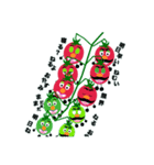 ミニトマトな人々（個別スタンプ：1）