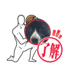 Japanese dog 『天』（個別スタンプ：32）