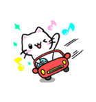 しろねこ♡梅雨から夏♡気持ちを伝えよう（個別スタンプ：26）