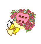 しろねこ♡梅雨から夏♡気持ちを伝えよう（個別スタンプ：27）