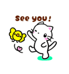 しろねこ♡梅雨から夏♡気持ちを伝えよう（個別スタンプ：39）