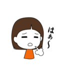 【修正版】脱力系女子のスタンプ 第一弾（個別スタンプ：10）