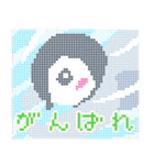 ドット絵♬ペンギンと夏の風物詩（個別スタンプ：33）