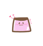 生きてるプリン（個別スタンプ：30）