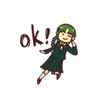 女子たち3（個別スタンプ：11）