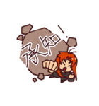 女子たち3（個別スタンプ：17）