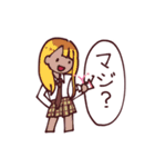 女子たち3（個別スタンプ：24）