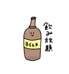 お酒好きなビールさん（個別スタンプ：7）